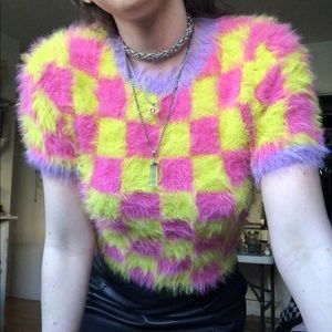 RAGGED PRIEST FUZZY SWEATER